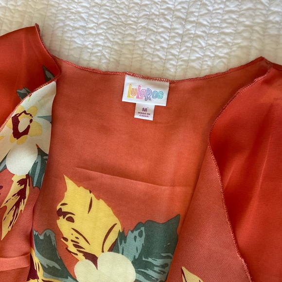 Lularoe floral kimono - Picture 2 of 6